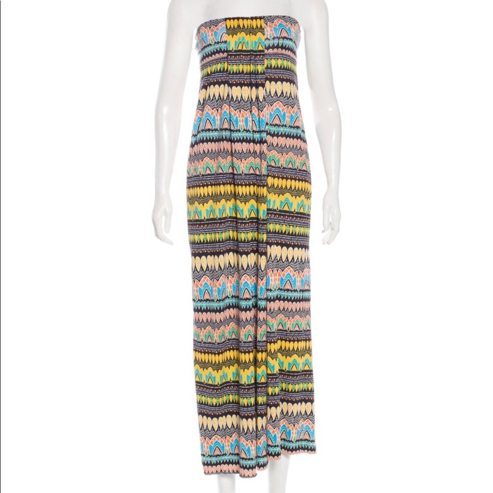 DVF Diane von Furstenberg summer maxi tube top